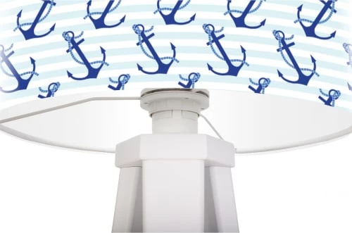 BPS Koncept Lampes De Chevet Enfant Lampe De Chevet Enfant Trépied Blanc Abat Jour Bleu 2 BPS Koncept Lampes De Chevet Enfant Lampe De Chevet Enfant Trépied Blanc Abat Jour Bleu – Image 2