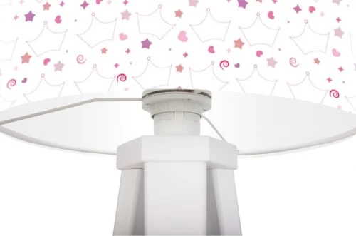 BPS Koncept Lampes De Chevet Enfant Lampe De Chevet Enfant Trépied Blanc Abat Jour Multicolore 2 BPS Koncept Lampes De Chevet Enfant Lampe De Chevet Enfant Trépied Blanc Abat Jour Multicolore – Image 2