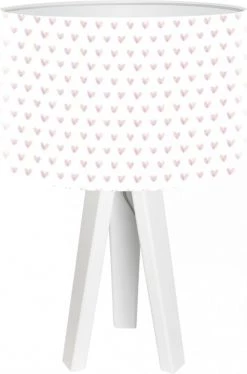 BPS Koncept Lampes De Chevet Enfant Lampe De Chevet Enfant Trépied Blanc Abat Jour Multicolore