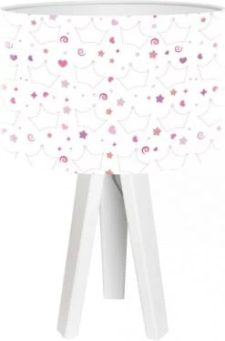 BPS Koncept Lampes De Chevet Enfant Lampe De Chevet Enfant Trépied Blanc Abat Jour Multicolore 7 BPS Koncept Lampes De Chevet Enfant Lampe De Chevet Enfant Trépied Blanc Abat Jour Multicolore -Luminaires enfant Soldes lampe de chevet enfant trepied blanc abat jour multicolore 2