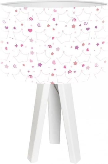 BPS Koncept Lampes De Chevet Enfant Lampe De Chevet Enfant Trépied Blanc Abat Jour Multicolore 4 BPS Koncept Lampes De Chevet Enfant Lampe De Chevet Enfant Trépied Blanc Abat Jour Multicolore – Image 4