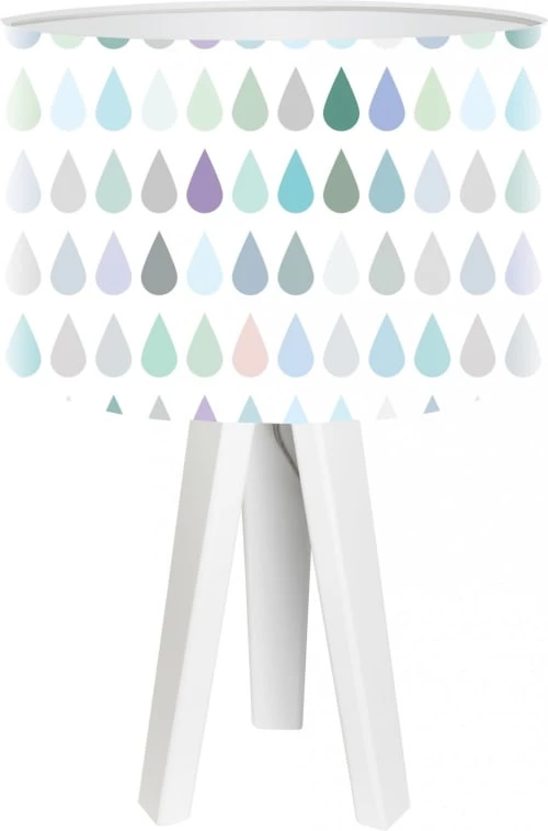 BPS Koncept Lampes De Chevet Enfant Lampe De Chevet Enfant Trépied Blanc Abat Jour Multicolore 1 BPS Koncept Lampes De Chevet Enfant Lampe De Chevet Enfant Trépied Blanc Abat Jour Multicolore