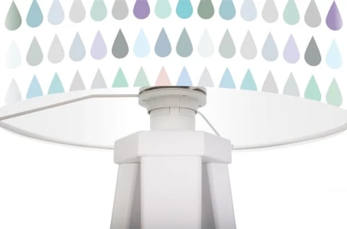 BPS Koncept Lampes De Chevet Enfant Lampe De Chevet Enfant Trépied Blanc Abat Jour Multicolore 2 BPS Koncept Lampes De Chevet Enfant Lampe De Chevet Enfant Trépied Blanc Abat Jour Multicolore – Image 2