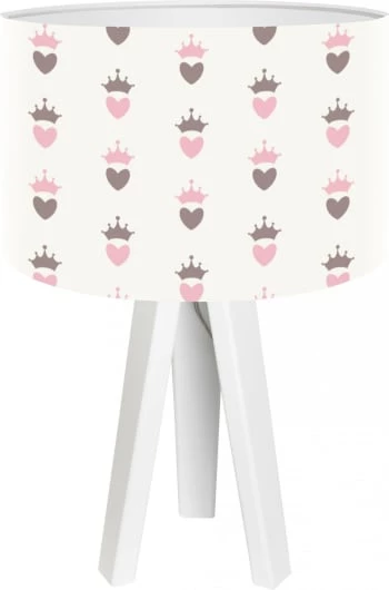 BPS Koncept Lampes De Chevet Enfant Lampe De Chevet Enfant Trépied Blanc Abat Jour Multicolore 4 BPS Koncept Lampes De Chevet Enfant Lampe De Chevet Enfant Trépied Blanc Abat Jour Multicolore – Image 4