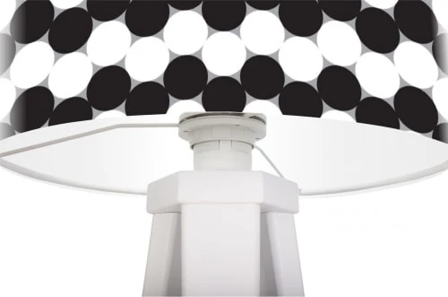 BPS Koncept Lampes De Chevet Enfant Lampe De Chevet Enfant Trépied Blanc Abat Jour Noir 2 BPS Koncept Lampes De Chevet Enfant Lampe De Chevet Enfant Trépied Blanc Abat Jour Noir – Image 2