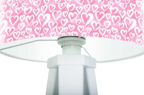 BPS Koncept Lampes De Chevet Enfant Lampe De Chevet Enfant Trépied Blanc Abat Jour Rose 2 BPS Koncept Lampes De Chevet Enfant Lampe De Chevet Enfant Trépied Blanc Abat Jour Rose – Image 2