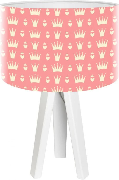 BPS Koncept Lampes De Chevet Enfant Lampe De Chevet Enfant Trépied Blanc Abat Jour Rose 1 BPS Koncept Lampes De Chevet Enfant Lampe De Chevet Enfant Trépied Blanc Abat Jour Rose