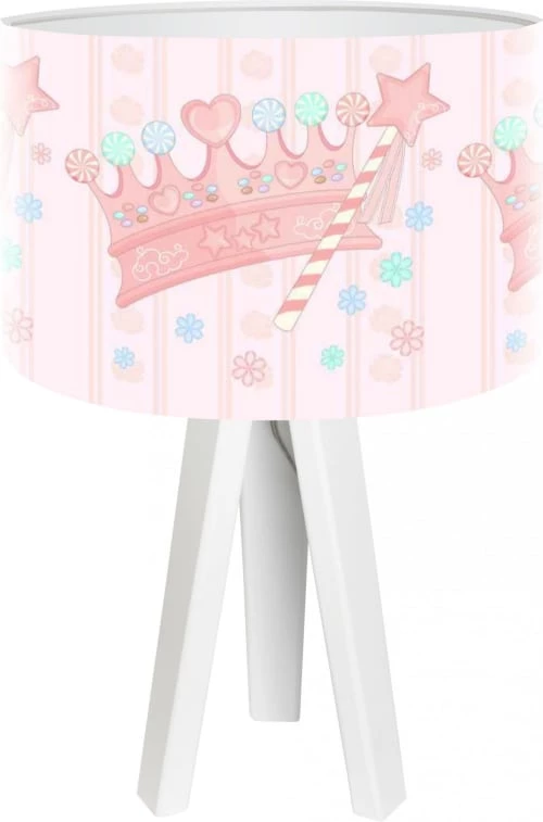 BPS Koncept Lampes De Chevet Enfant Lampe De Chevet Enfant Trépied Blanc Abat Jour Rose 1 BPS Koncept Lampes De Chevet Enfant Lampe De Chevet Enfant Trépied Blanc Abat Jour Rose