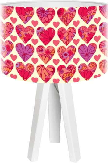 BPS Koncept Lampes De Chevet Enfant Lampe De Chevet Enfant Trépied Bois Clair Abat Jour Rouge 4 BPS Koncept Lampes De Chevet Enfant Lampe De Chevet Enfant Trépied Bois Clair Abat Jour Rouge – Image 4