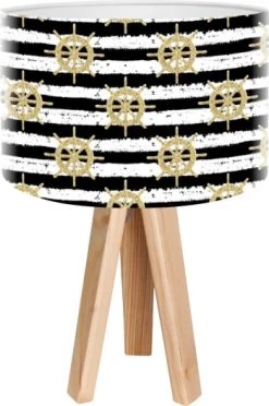 BPS Koncept Lampes De Chevet Enfant Lampe De Chevet Enfant Trépied Bois Abat Jour Multicolore -Luminaires enfant Soldes lampe de chevet enfant trepied bois abat jour multicolore 19