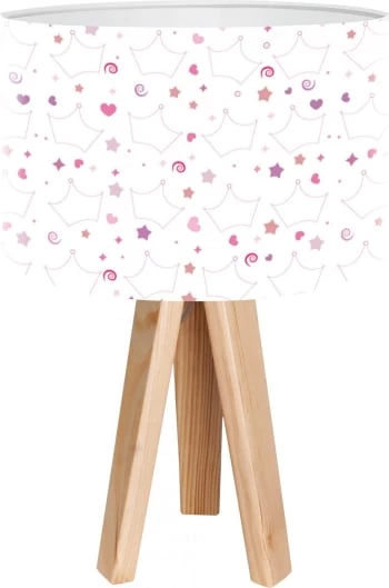 BPS Koncept Lampes De Chevet Enfant Lampe De Chevet Enfant Trépied Blanc Abat Jour Multicolore 3 BPS Koncept Lampes De Chevet Enfant Lampe De Chevet Enfant Trépied Blanc Abat Jour Multicolore – Image 3