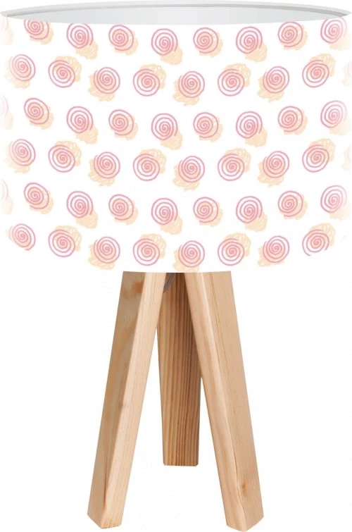 BPS Koncept Lampes De Chevet Enfant Lampe De Chevet Enfant Trépied Bois Clair Abat Jour Rose 1 BPS Koncept Lampes De Chevet Enfant Lampe De Chevet Enfant Trépied Bois Clair Abat Jour Rose