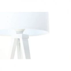 BPS Koncept Lampes De Chevet Enfant Lampe De Table Tissu Blanc 30x30x46cm -Luminaires enfant Soldes lampe de table tissu blanc 30x30x46cm 4