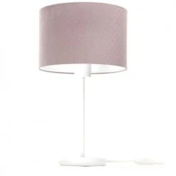 BPS Koncept Lampes De Chevet Enfant Lampe De Table Tissu Rose 26x26x44cm 9 BPS Koncept Lampes De Chevet Enfant Lampe De Table Tissu Rose 26x26x44cm -Luminaires enfant Soldes lampe de table tissu rose 26x26x44cm 3
