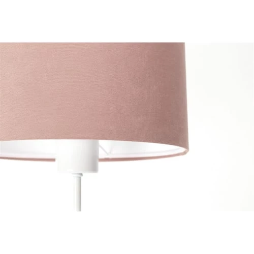 BPS Koncept Lampes De Chevet Enfant Lampe De Table Tissu Rose 26x26x44cm 2 BPS Koncept Lampes De Chevet Enfant Lampe De Table Tissu Rose 26x26x44cm – Image 2