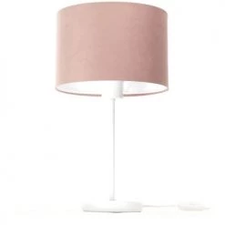 BPS Koncept Lampes De Chevet Enfant Lampe De Table Tissu Rose 26x26x44cm 9 BPS Koncept Lampes De Chevet Enfant Lampe De Table Tissu Rose 26x26x44cm -Luminaires enfant Soldes lampe de table tissu rose 26x26x44cm 9