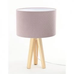 BPS Koncept Lampes De Chevet Enfant Lampe De Table Tissu Rose 30x30x46cm 9 BPS Koncept Lampes De Chevet Enfant Lampe De Table Tissu Rose 30x30x46cm -Luminaires enfant Soldes lampe de table tissu rose 30x30x46cm 19