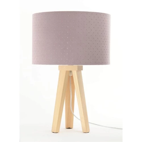 BPS Koncept Lampes De Chevet Enfant Lampe De Table Tissu Rose 30x30x46cm 6 BPS Koncept Lampes De Chevet Enfant Lampe De Table Tissu Rose 30x30x46cm – Image 6