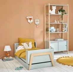 Maisons Du Monde Lampes De Chevet Enfant Lampe écureuil Orange Et Abat-jour En Coton Motifs Animaux De La Forêt -Luminaires enfant Soldes lampe ecureuil orange et abat jour en coton motifs animaux de la foret 1000 13 18 215760 4