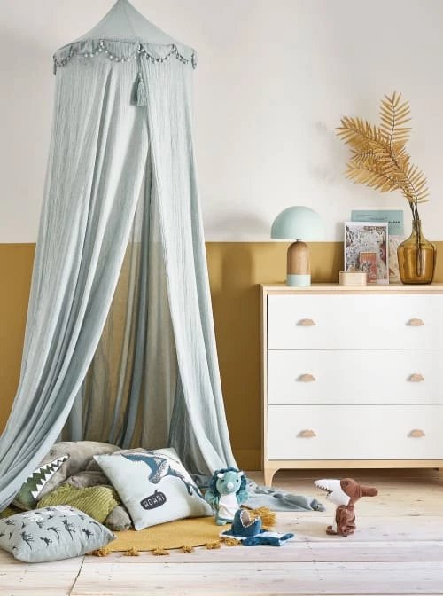 Maisons Du Monde Lampes De Chevet Enfant Lampe En Bois De Chêne Et Métal Vert D'eau H37 3 Maisons Du Monde Lampes De Chevet Enfant Lampe En Bois De Chêne Et Métal Vert D'eau H37 – Image 3