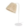 Maisons Du Monde Lampes De Chevet Enfant Lampe En Métal écru Abat-jour En Matière Naturelle H48