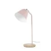 Maisons Du Monde Lampes De Chevet Enfant Lampe En Métal Rose Et Hévéa