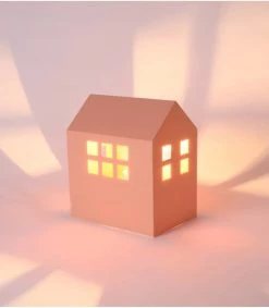 Lussiol Lighting Lampes De Chevet Enfant Lampe En Métal Rose H.23 Cm -Luminaires enfant Soldes lampe en metal rose h 23 cm 1