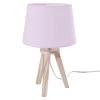 Decoratie Lampes De Chevet Enfant Lampe Scandinave 3 Pieds En Bois Rose