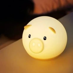 Coup De Coeur Luminaires Enfant Lampe Veilleuse Piggy -Luminaires enfant Soldes lampe veilleuse piggy 2