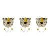 Decoratie Portemanteaux Et Patères Enfant Lot De 3 Patères Tigre