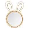 Decoratie Miroirs Enfant Miroir Bambou D20cm