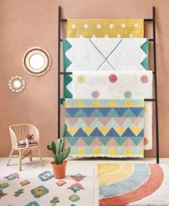 Maisons Du Monde Miroirs Enfant Miroir Beige Et Terracotta D46 -Luminaires enfant Soldes miroir beige et terracotta d46 1000 3 13 225882 2