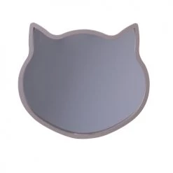 Luminaires enfant Soldes 27 Toilinux Miroirs Enfant Miroir Chat Pour Chambre D'enfant L. 36 Cm Marron