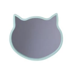 Toilinux Miroirs Enfant Miroir Chat Pour Chambre D'enfant L. 36 Cm Rose -Luminaires enfant Soldes miroir chat pour chambre d enfant l 36 cm vert