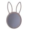 Toilinux Miroirs Enfant Miroir Lapin Pour Chambre D'enfant L. 48 Cm Marron