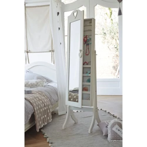 Maisons Du Monde Miroirs Enfant Miroir Psyché Avec Rangement Blanc 42x160 3 Maisons Du Monde Miroirs Enfant Miroir Psyché Avec Rangement Blanc 42x160 – Image 3