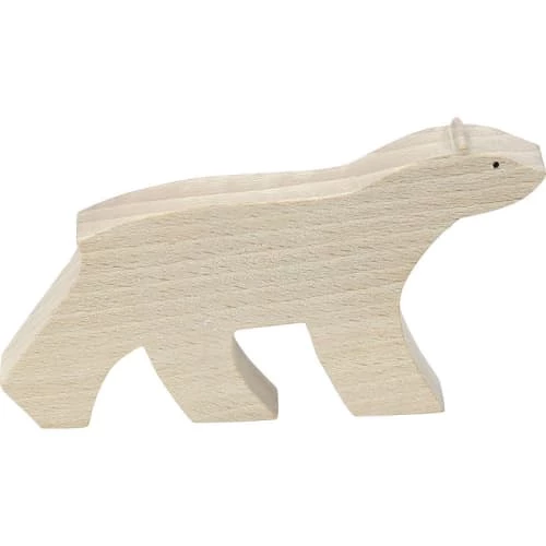 Vilac Objets Déco Enfant Ours Blanc Pompon 2 Vilac Objets Déco Enfant Ours Blanc Pompon – Image 2