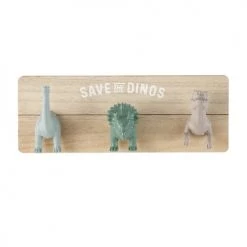 Luminaires enfant Soldes 17 Maisons Du Monde Portemanteaux Et Patères Enfant Patère 3 Crochets Dinosaures Gris Marron Et Verts