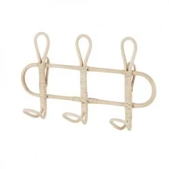 Maisons Du Monde Portemanteaux Et Patères Enfant Patère 3 Crochets En Rotin Beige