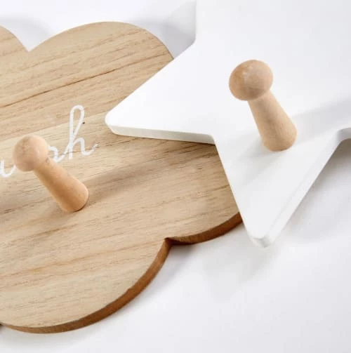 Maisons Du Monde Portemanteaux Et Patères Enfant Patère 4 Crochets Nuage Et étoile 2 Maisons Du Monde Portemanteaux Et Patères Enfant Patère 4 Crochets Nuage Et étoile – Image 2