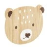 Decoratie Portemanteaux Et Patères Enfant Patère Bois Ours - Lot De 3