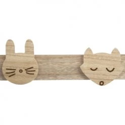 Decoratie Portemanteaux Et Patères Enfant Patère Bois Wild -Luminaires enfant Soldes patere bois wild 2