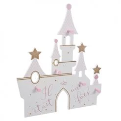 Decoratie Portemanteaux Et Patères Enfant Patère Château 5 Crochets