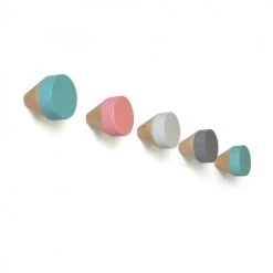 ARCHIV Collection Portemanteaux Et Patères Enfant Patère Conique D60x60mm -Luminaires enfant Soldes patere conique d60x60mm 2