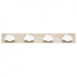 Decoratie Portemanteaux Et Patères Enfant Patère Formes Nuages X4