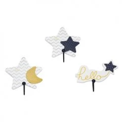 Sauthon Portemanteaux Et Patères Enfant Patères En Bois En MDF Blanc