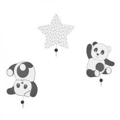 Sauthon Portemanteaux Et Patères Enfant Patères En Bois Gris