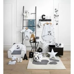 Sauthon Portemanteaux Et Patères Enfant Patères En Bois Gris -Luminaires enfant Soldes pateres en bois gris 3