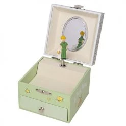 Cbkreation Objets Déco Enfant Petit Coffret à Bijoux Musical Le Petit Prince