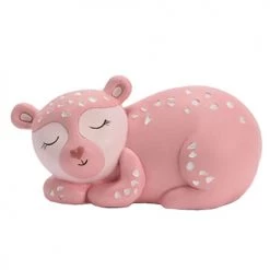 Amadeus Objets Déco Enfant Petite Tirelire Ours Rose